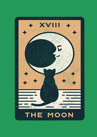 Tarot Lover the Moon