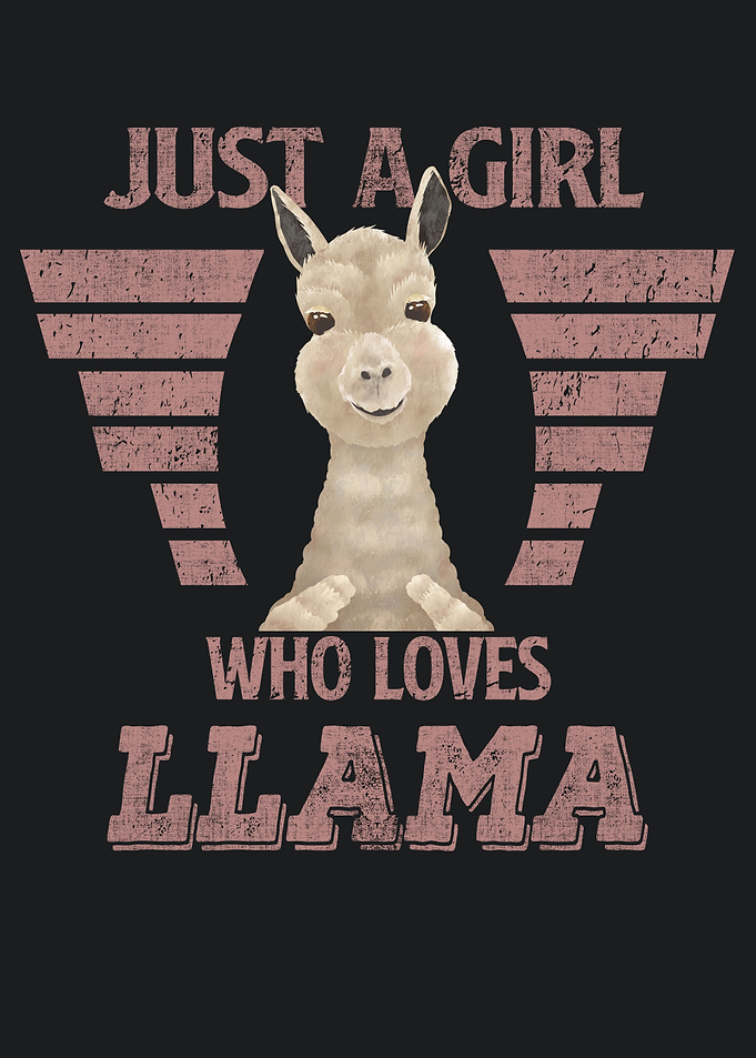 Llama girl