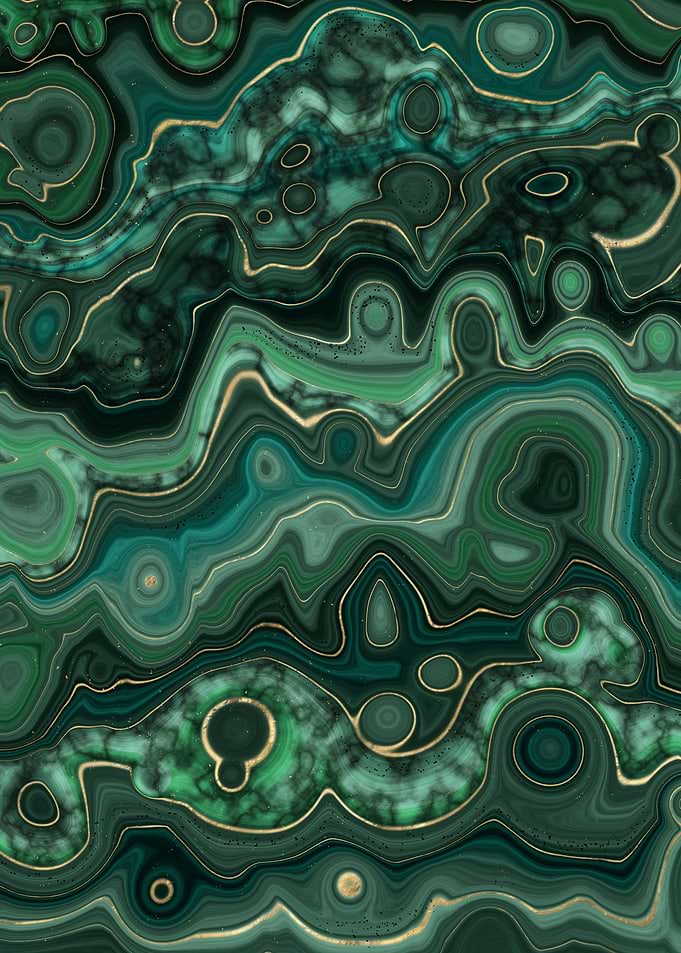 Strata Malachite Textur 12