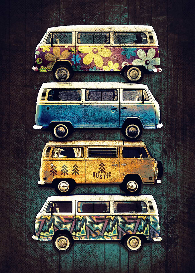 Combis VAN Retro Garage