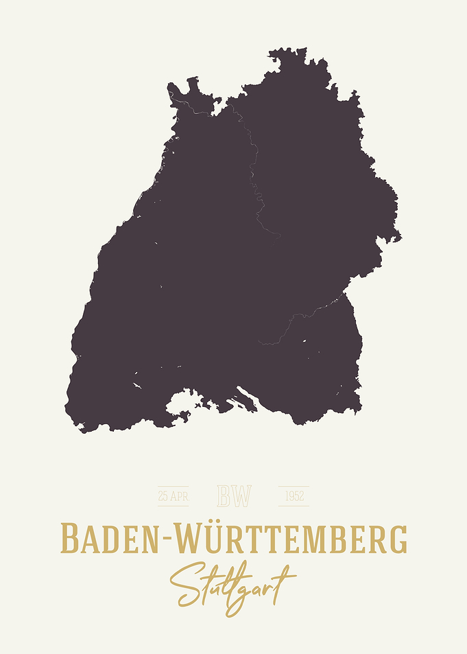 Baden Wurttemberg Map