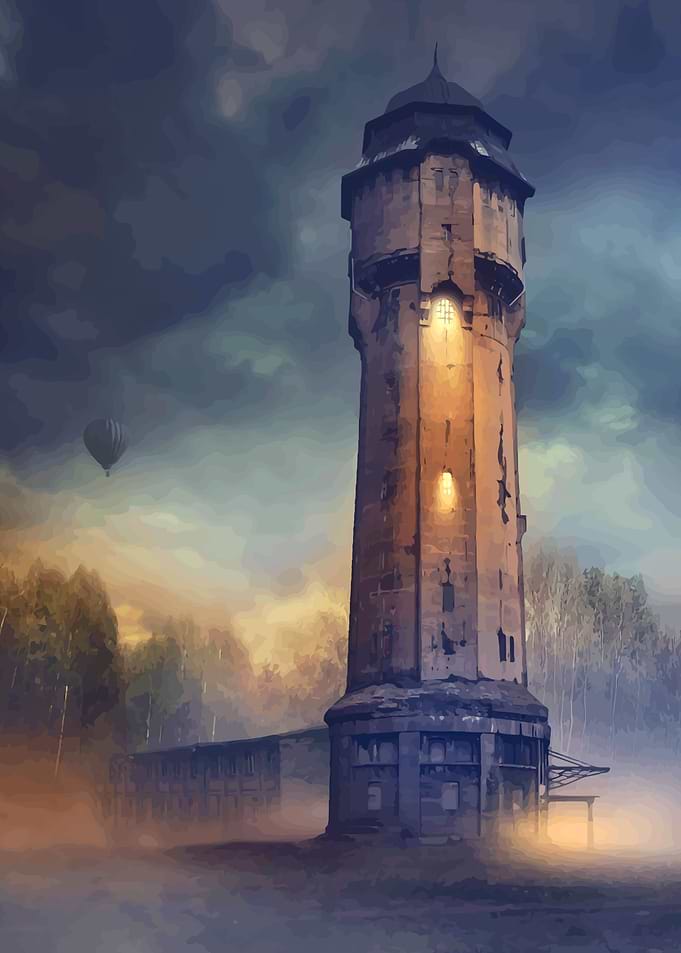Old water tower
