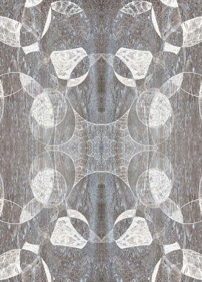Grey stone abstraction