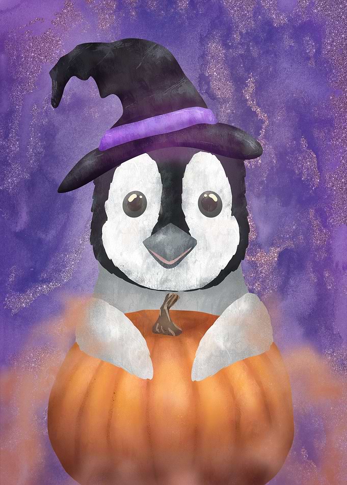 Penguin Halloween Party