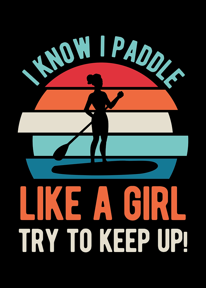 Funny Paddle Board