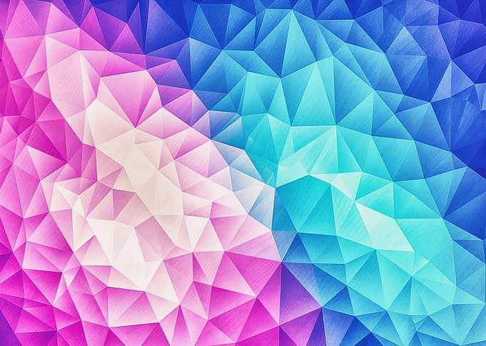 Pink Blue Abstract Pattern
