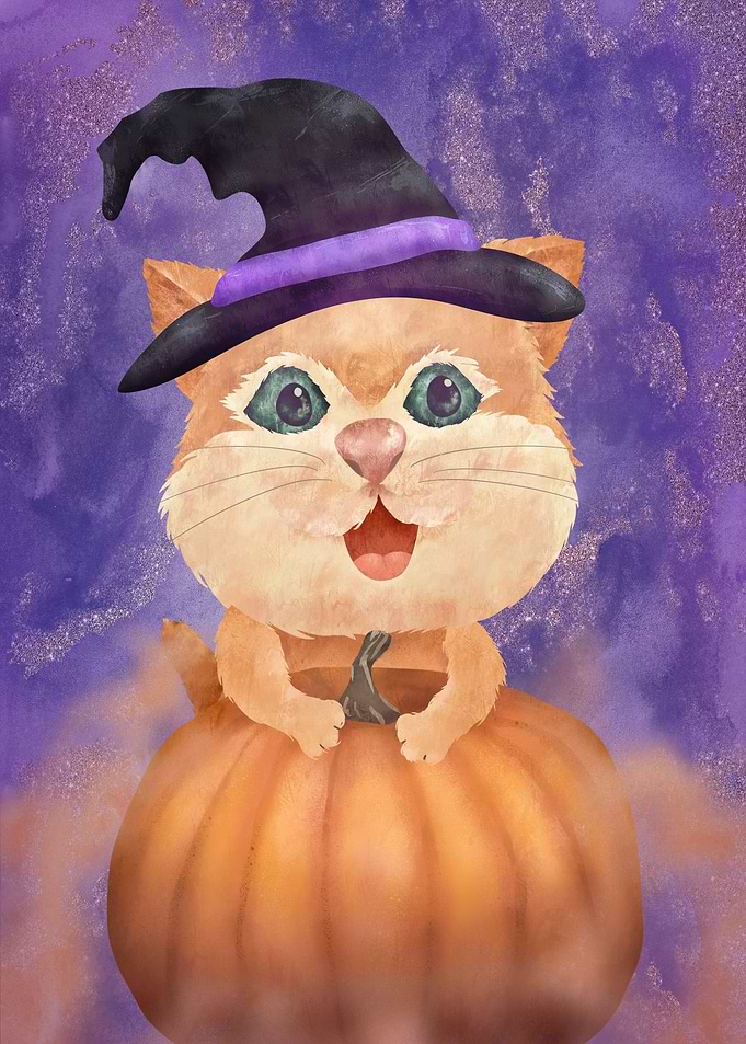 Cat Halloween Party