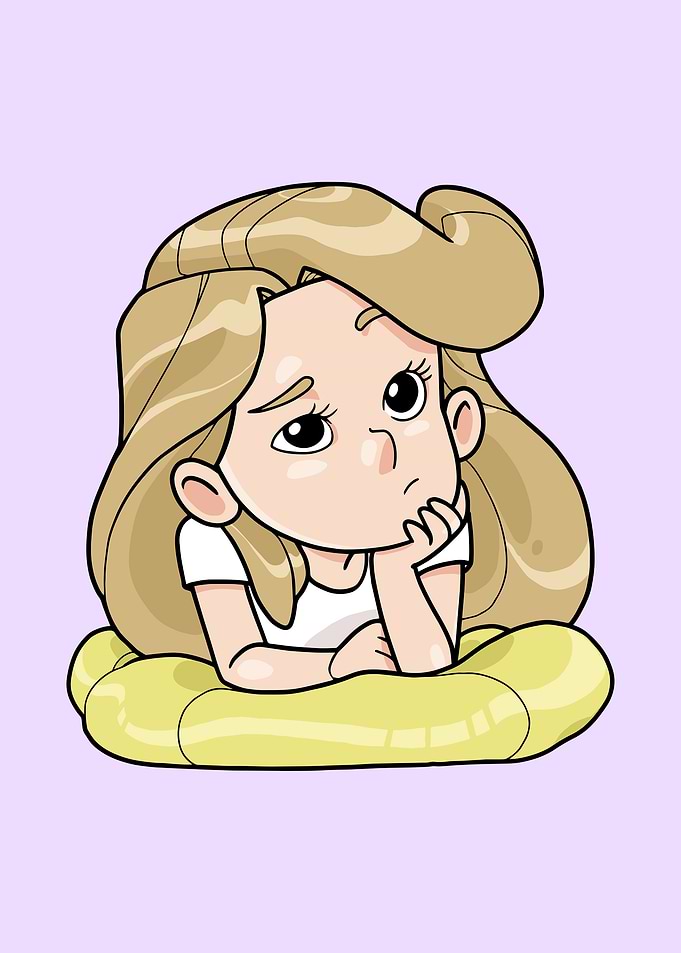 Girl Daydreaming