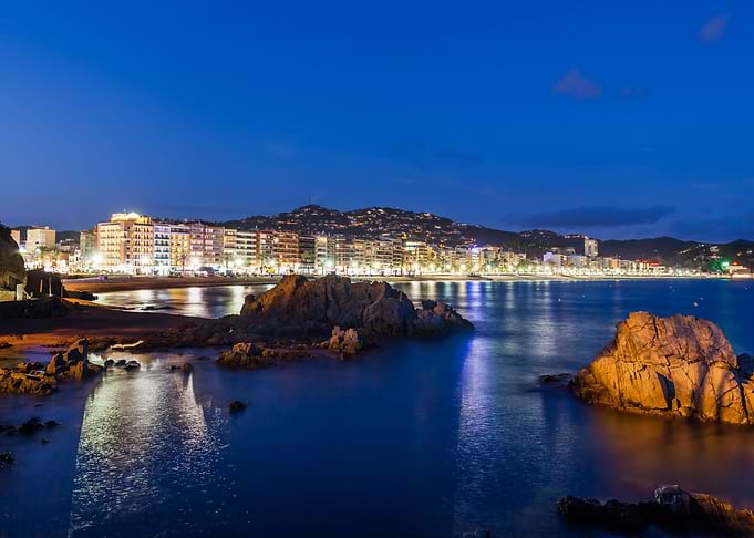 Lloret de Mar At Night