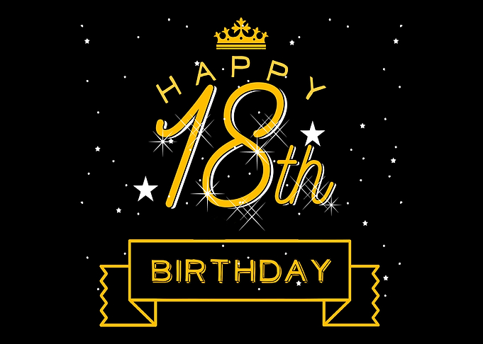 Happy 18 gift