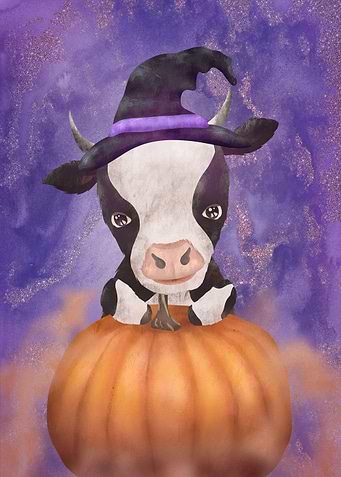 Cow Halloween Party