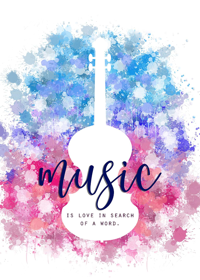 Music is love quote