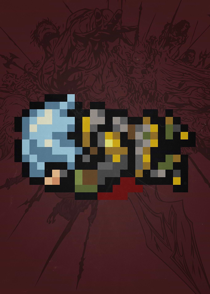 FF XIV Haurchefant Pixel