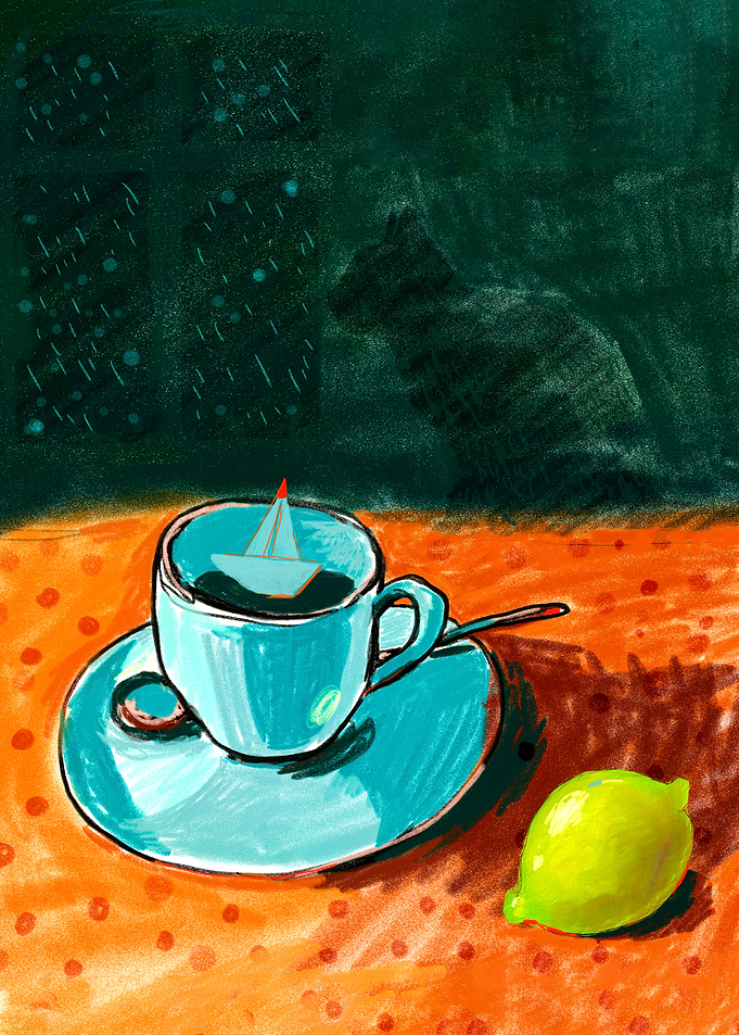 A cup of coffee