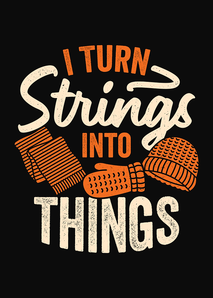 Knitter Knitting Design