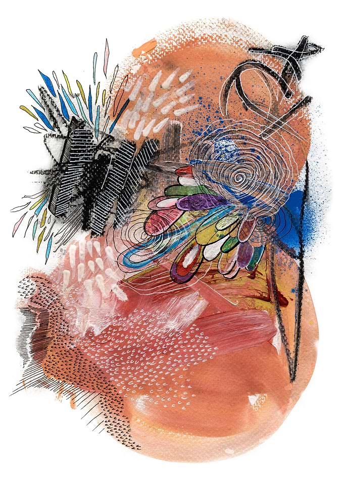 Abstract Watercolor 7