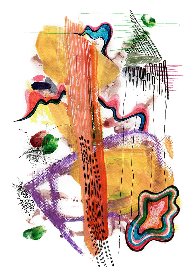 Abstract Watercolor 8