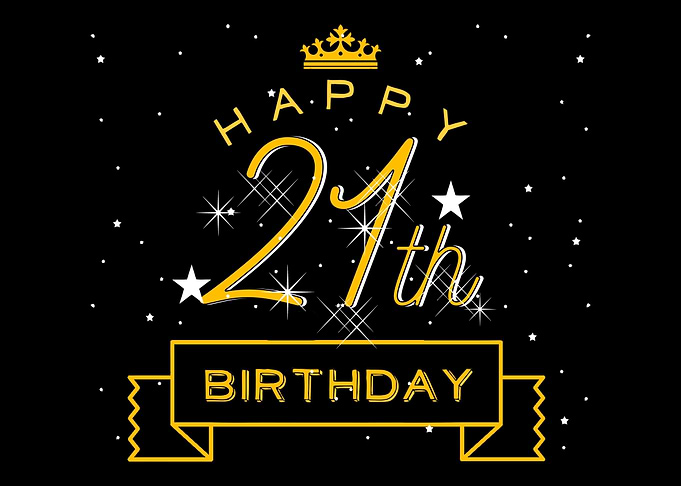 Happy 21 gift