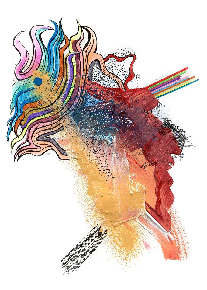 Abstract Watercolor