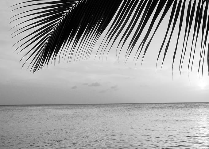 Caribbean Sunset Ocean 3