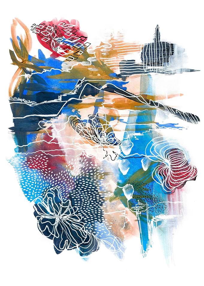 Abstract Watercolor 1