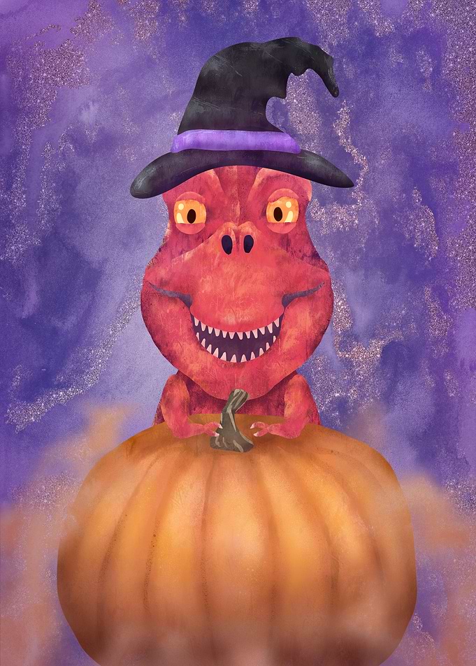 Trex Halloween Party