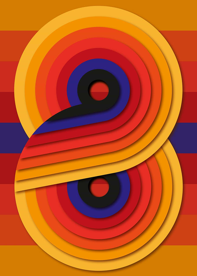 Retro Number 8