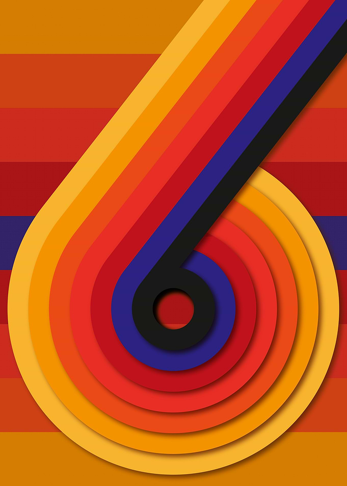 Retro Number 6