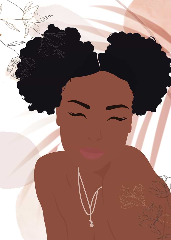 Minimalist portrait