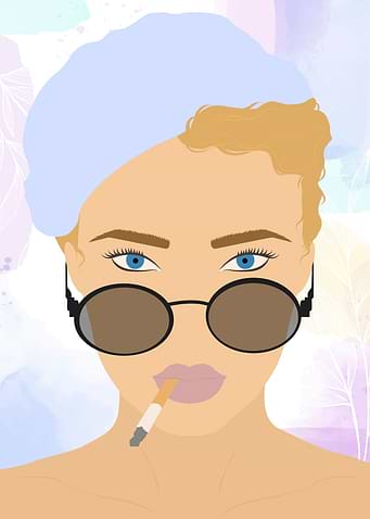 Minimalist portrait