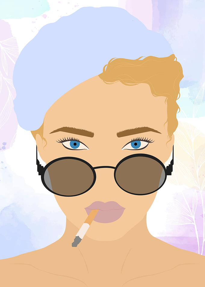 Minimalist portrait
