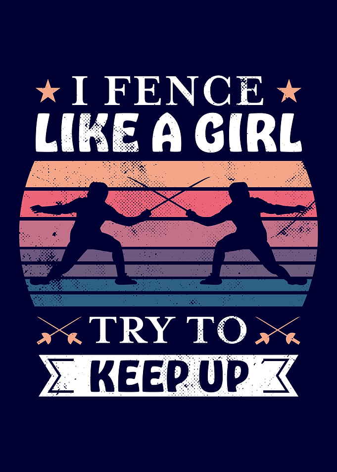 Funny Fencing Gift for Mom