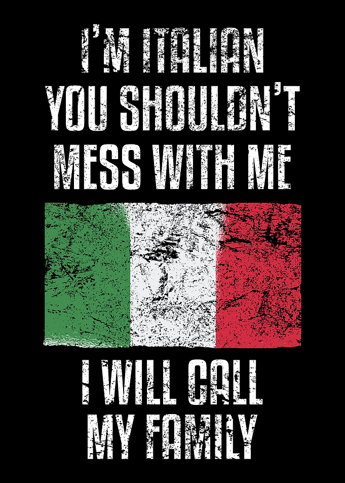 Italian Family Familia Fun