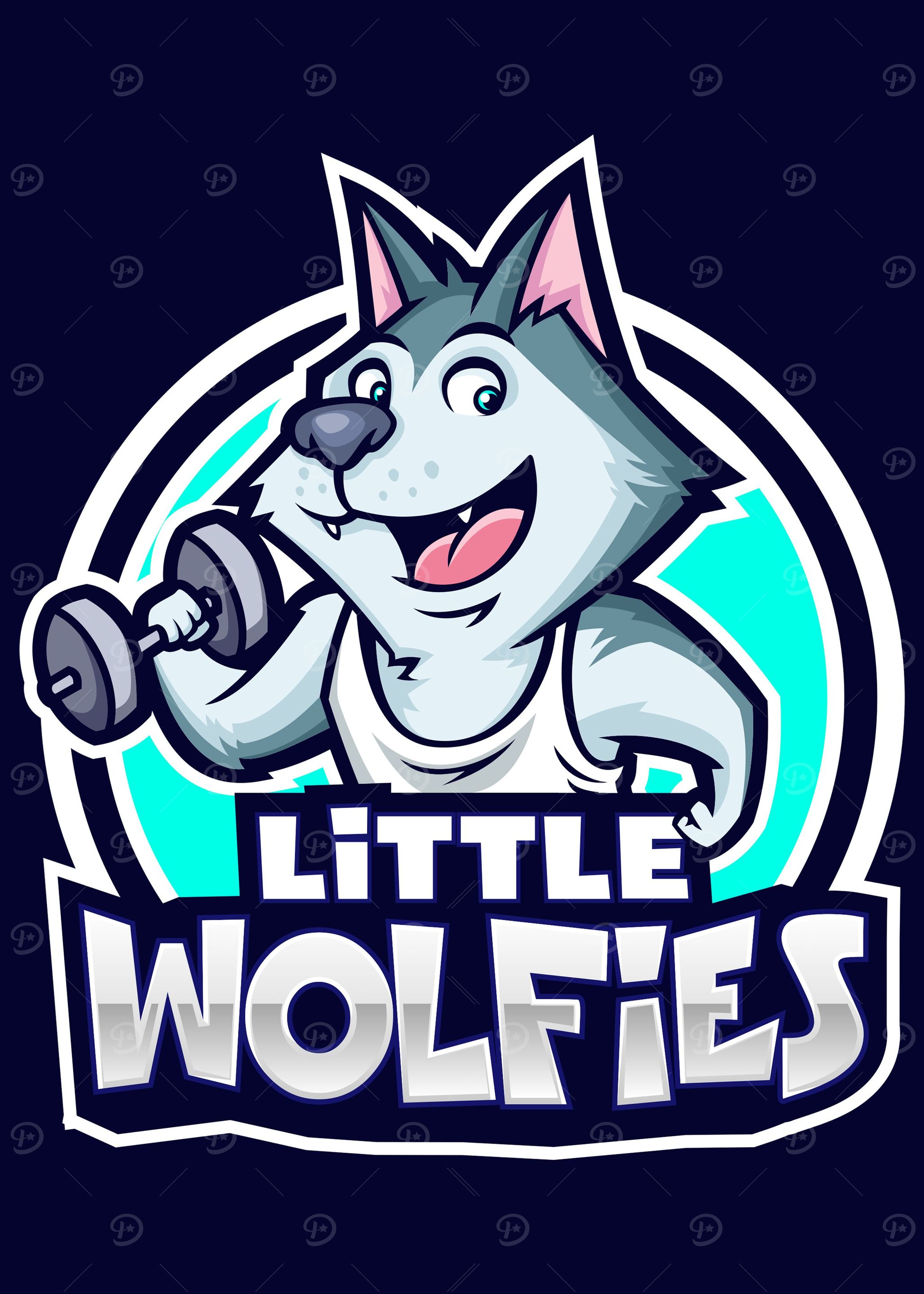 Wolf Logo wild beast wolf