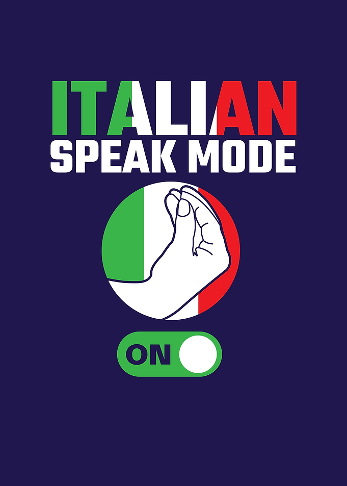 Italian Speak Italy Pride