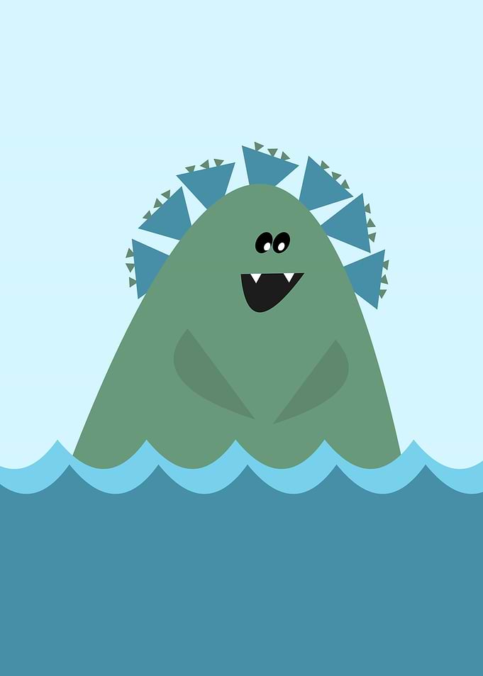Cute Sea Monster