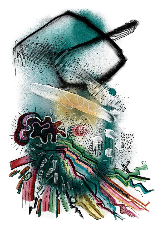 Abstract Watercolor 4