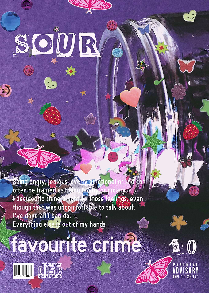 olivia rodrigo fav crime