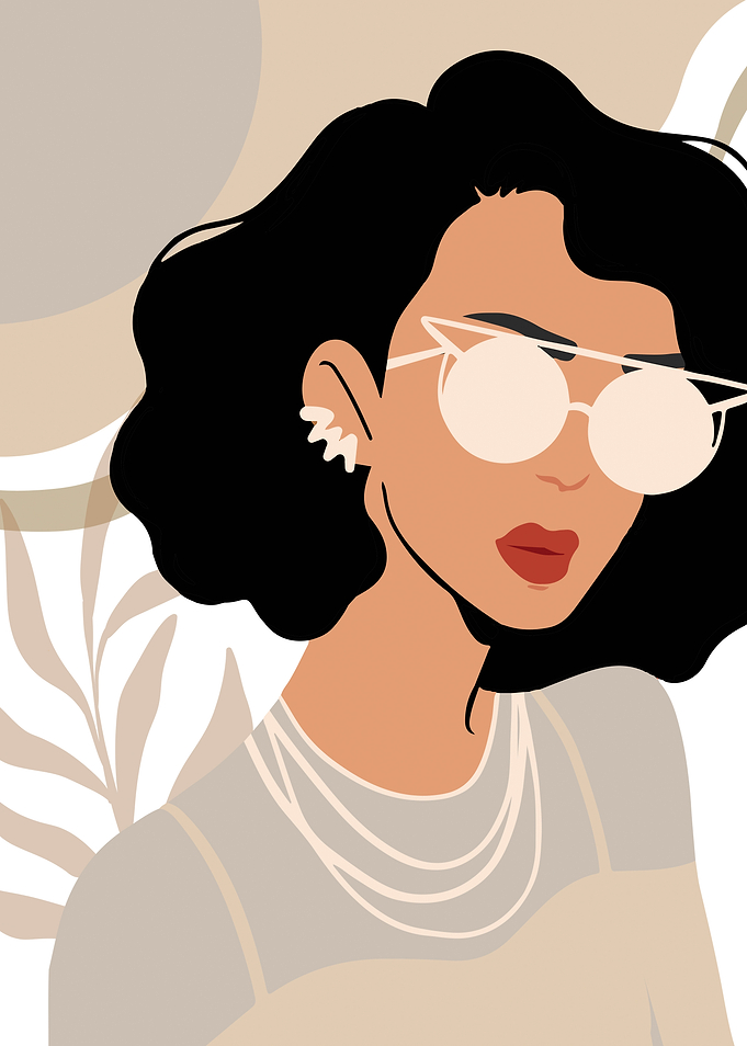 Minimalist portrait