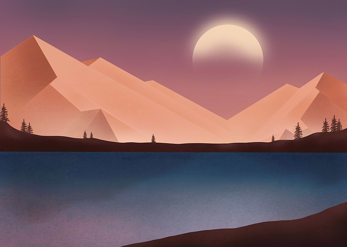 Minimalist Mountains