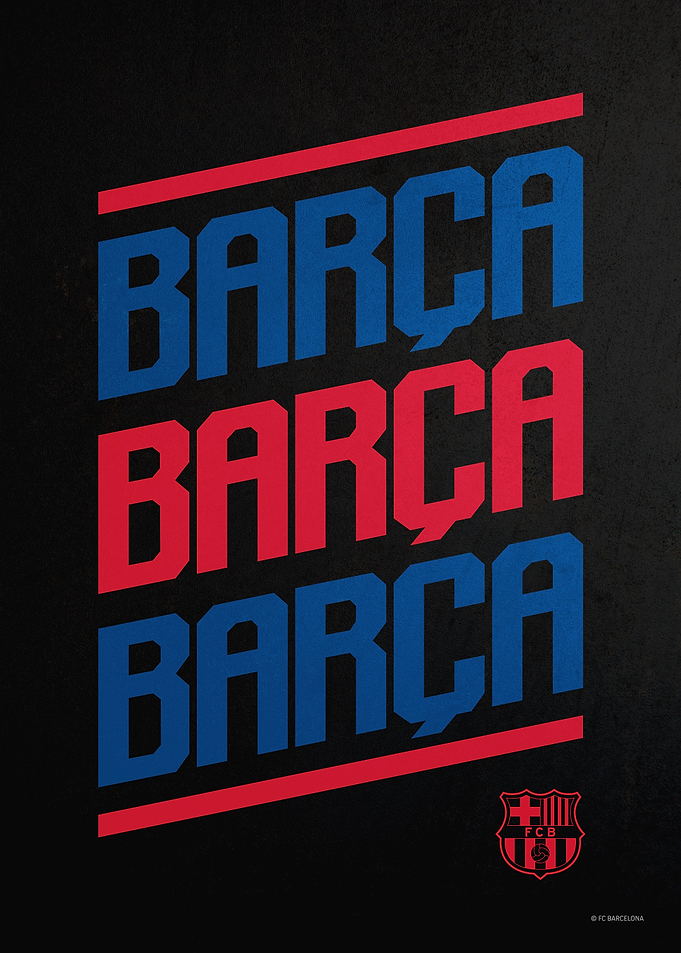 Barca blue red