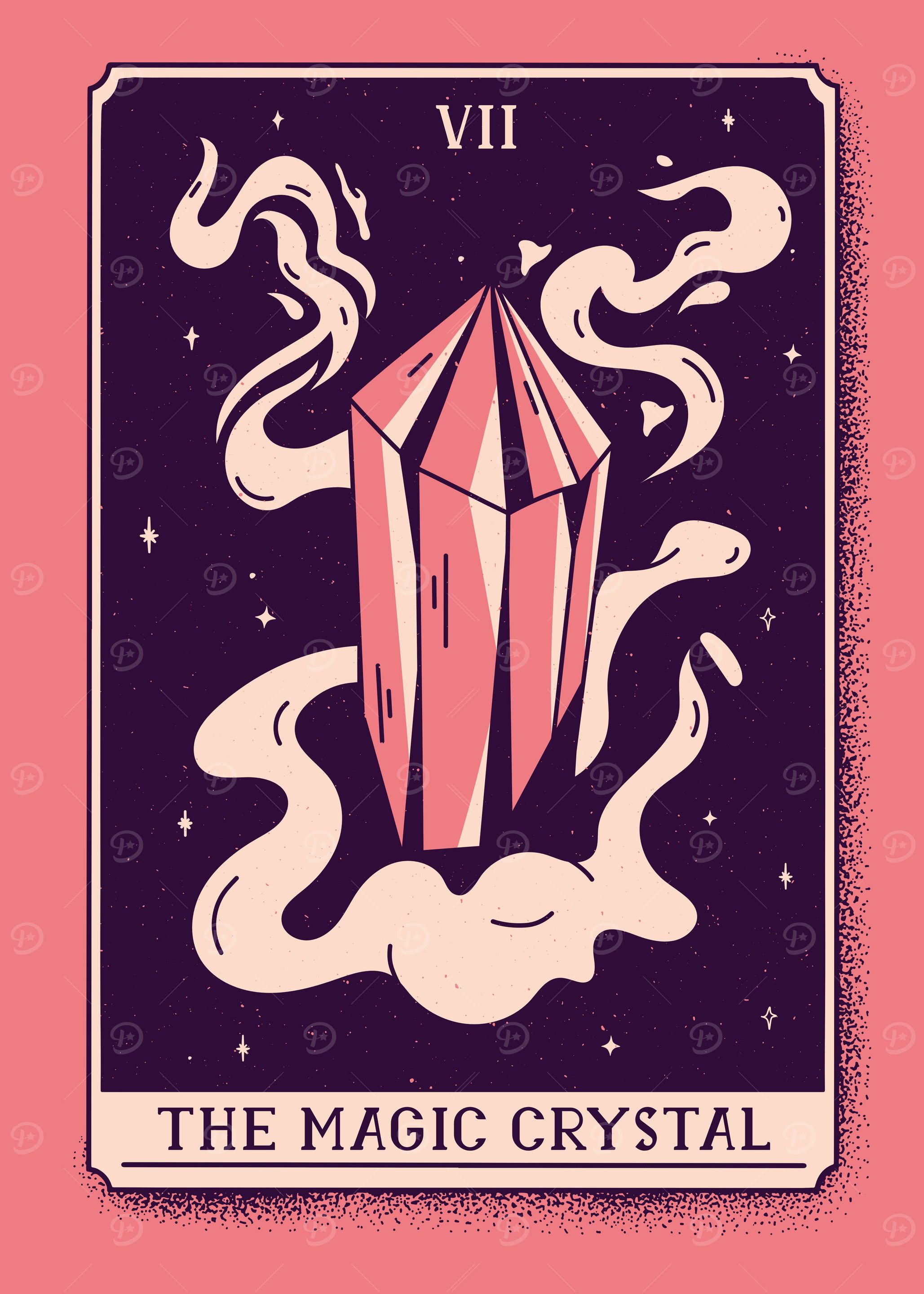 Magic crystal Tarot