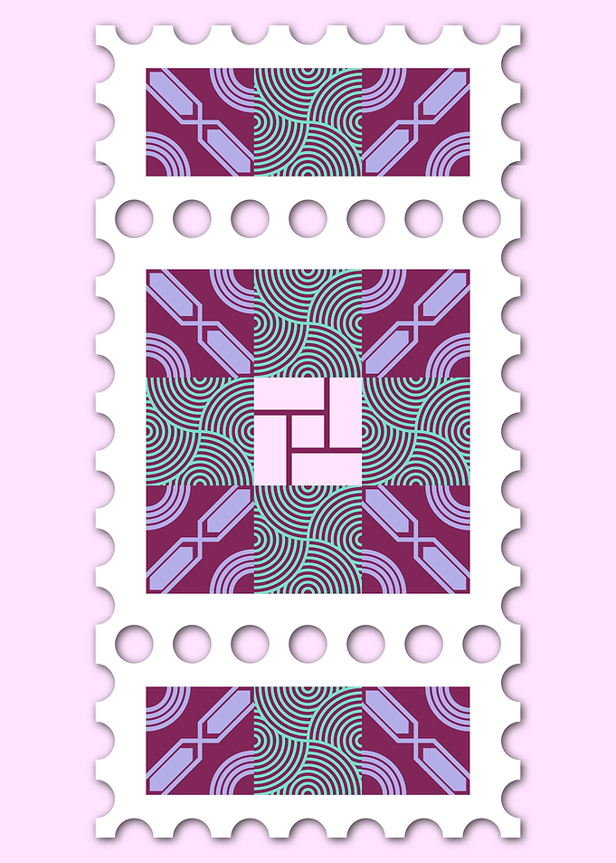 Abstract geometric pattern