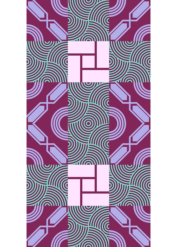 Abstract geometric pattern