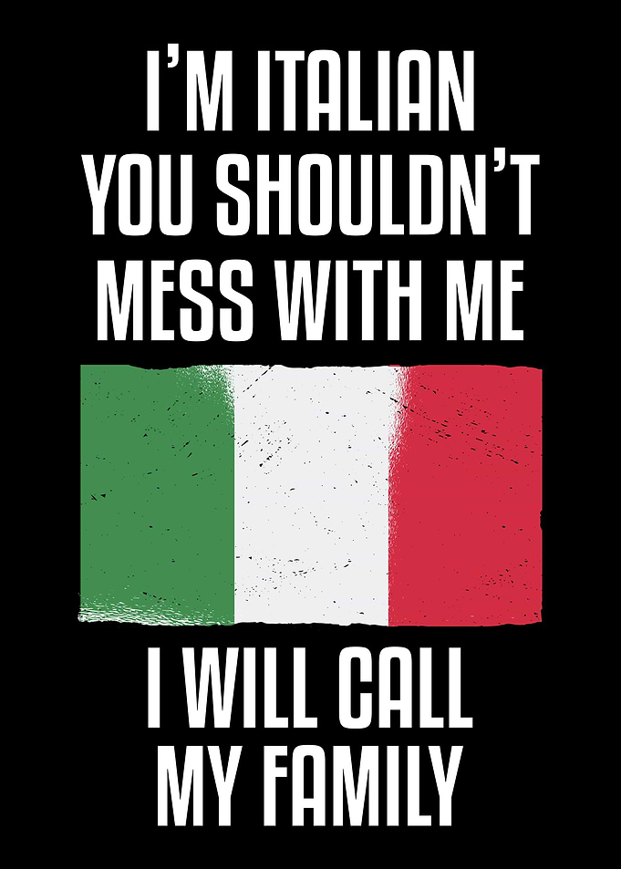 Italian Family Familia Fun