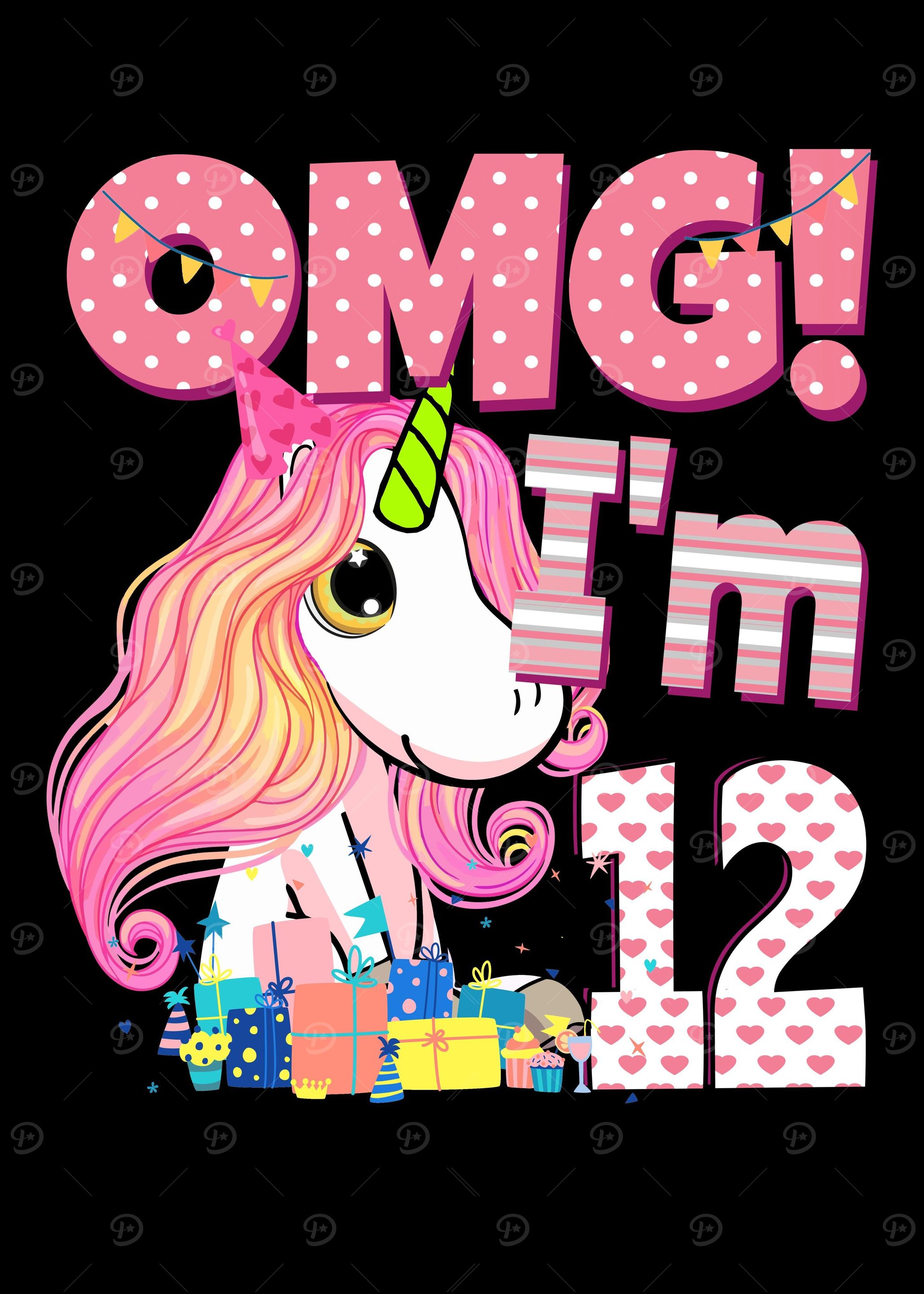 12 Unicorn gift
