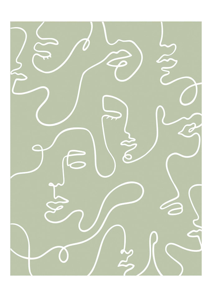 Green Line Art