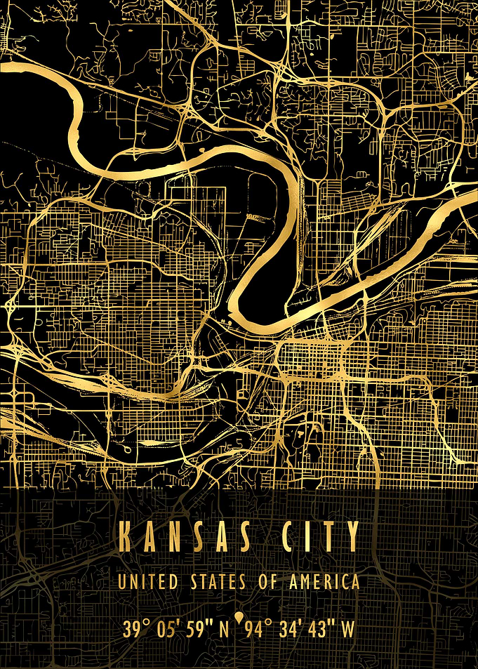 KANSAS CITY MAP USA