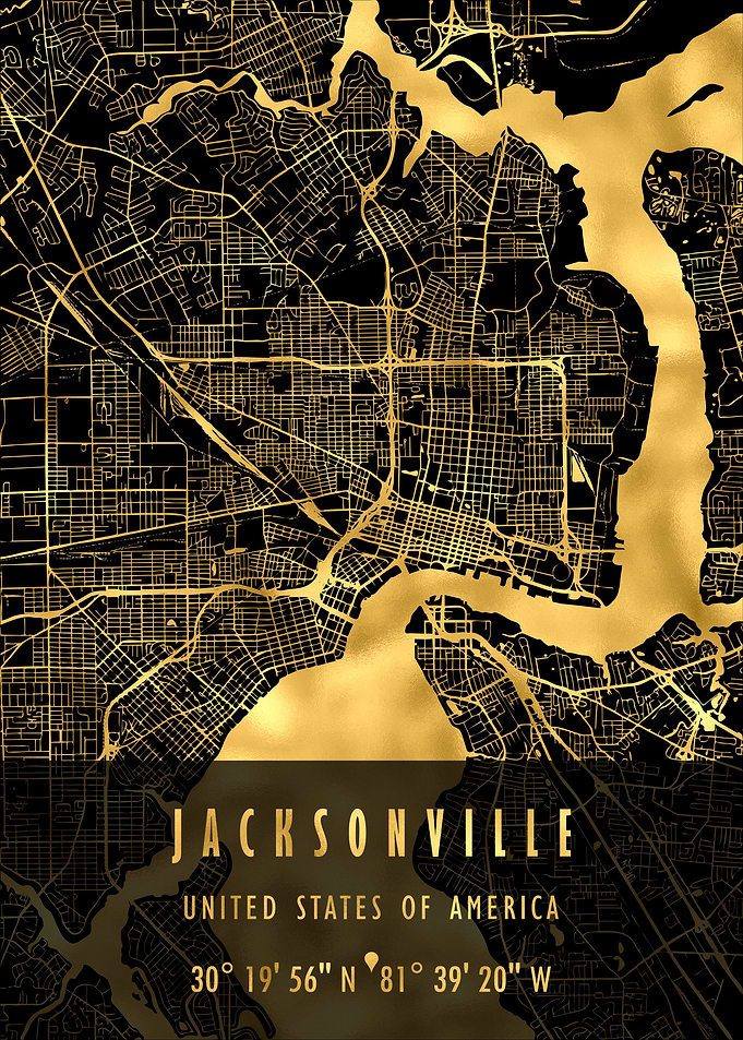 JACKSONVILLE MAP USA