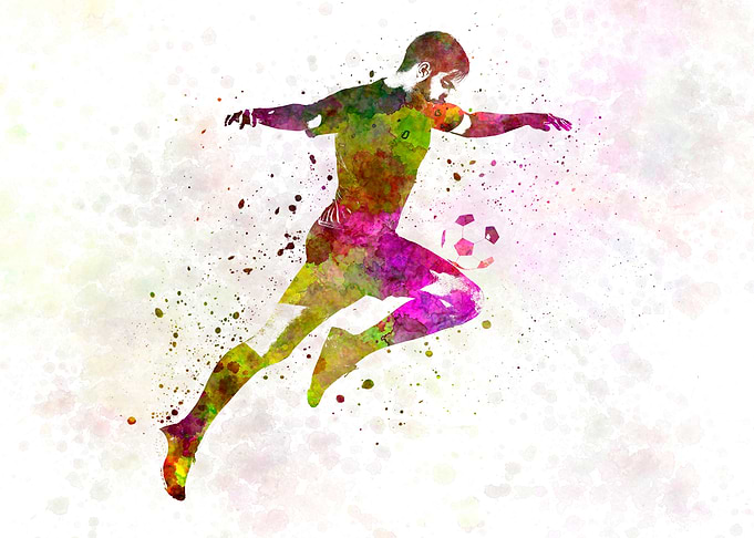 man soccer football player